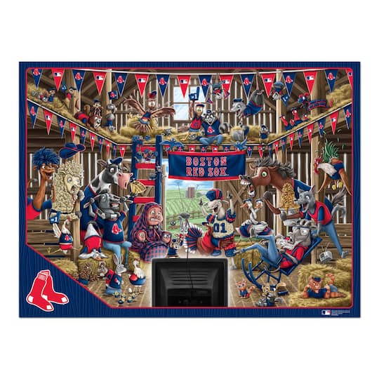 MLB Barnyard Fans 500 Piece Puzzle
